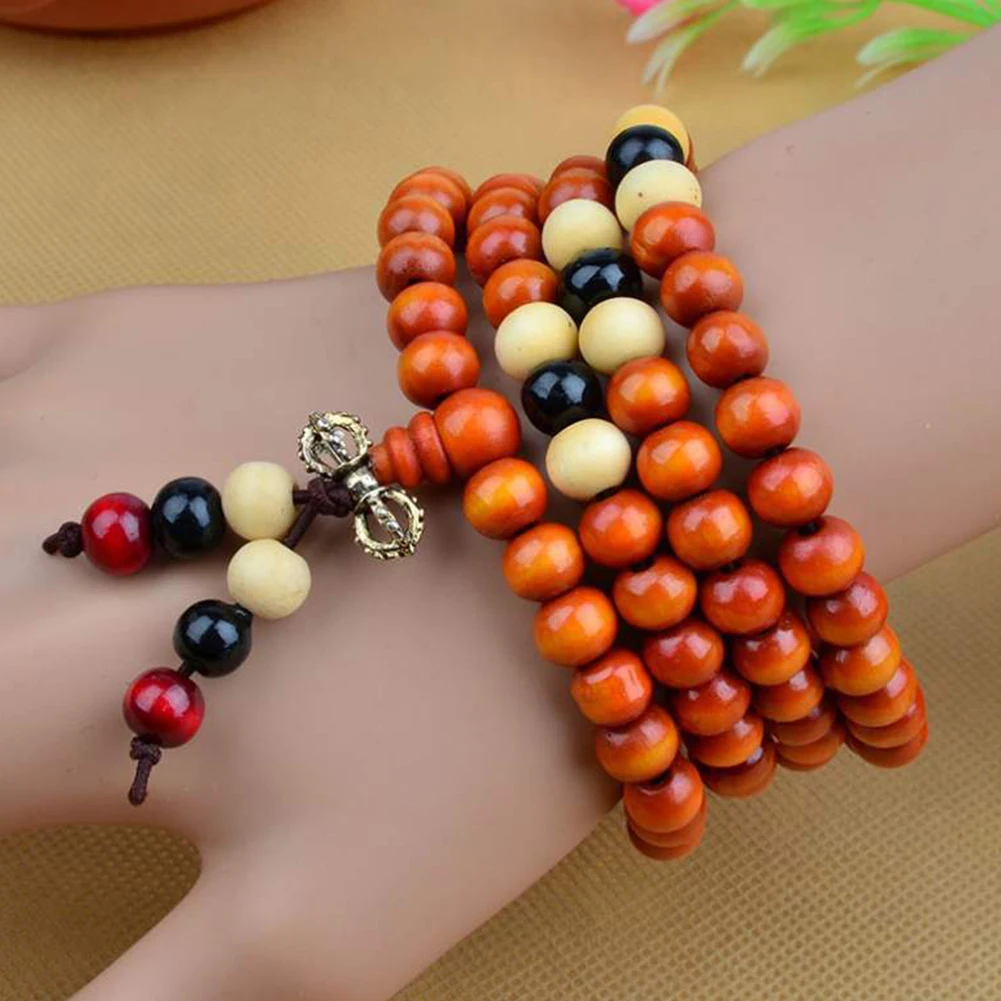 Новое поступление модный браслет натуральный эбонитовый 6 мм палисандр