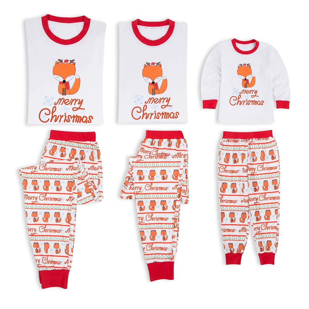 Семейный костюм для рождественской вечеринки Рождественский подарок мамы папы и