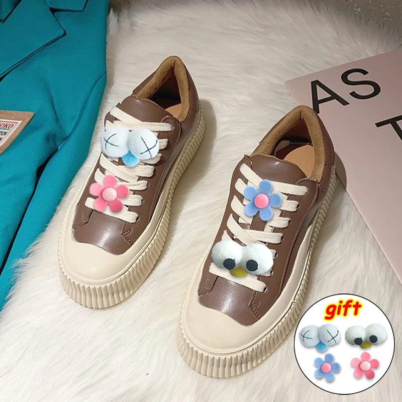 

Women Shoes Women's Platform Casual Shoes Trendy Outdoor Travel Single Shoes White Vulcanized Shoes zapatillas mujer zapatos muj