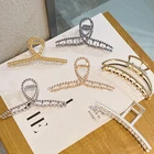 Заколки для волос женские, тонкие, металлические, золотистые и Серебристые