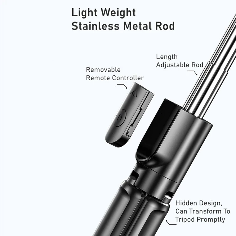 Портативный штатив для селфи палка iphone Samsung фотосъемка в прямом эфире платной