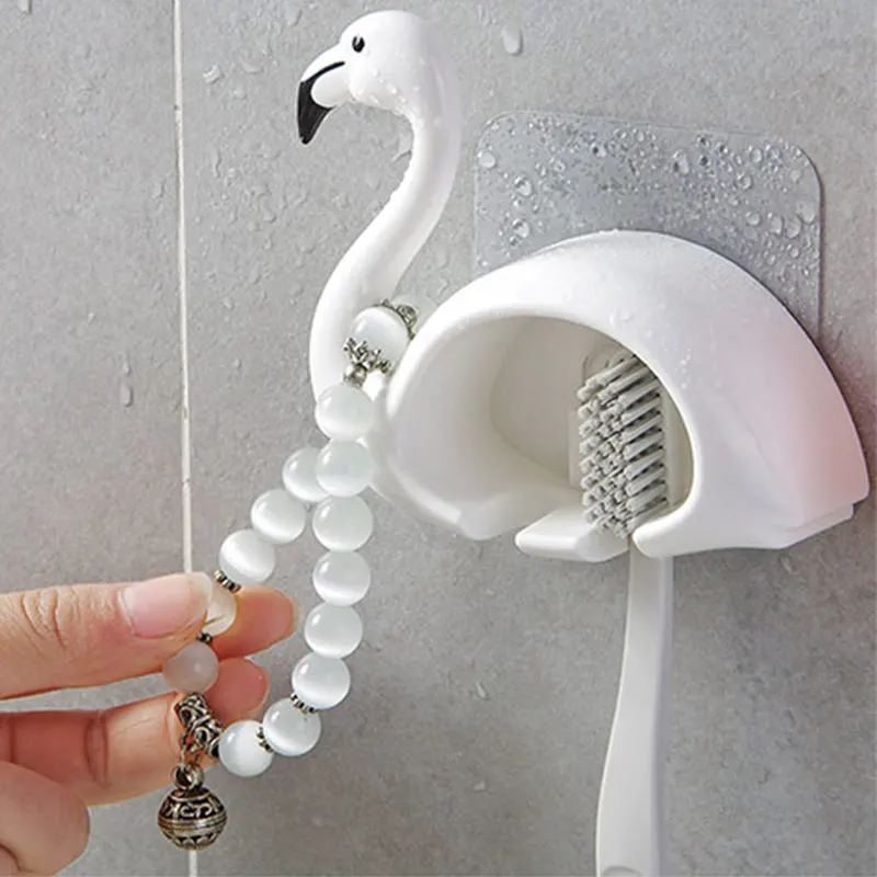 Креативные аксессуары для ванной комнаты настенный держатель зубной щетки в