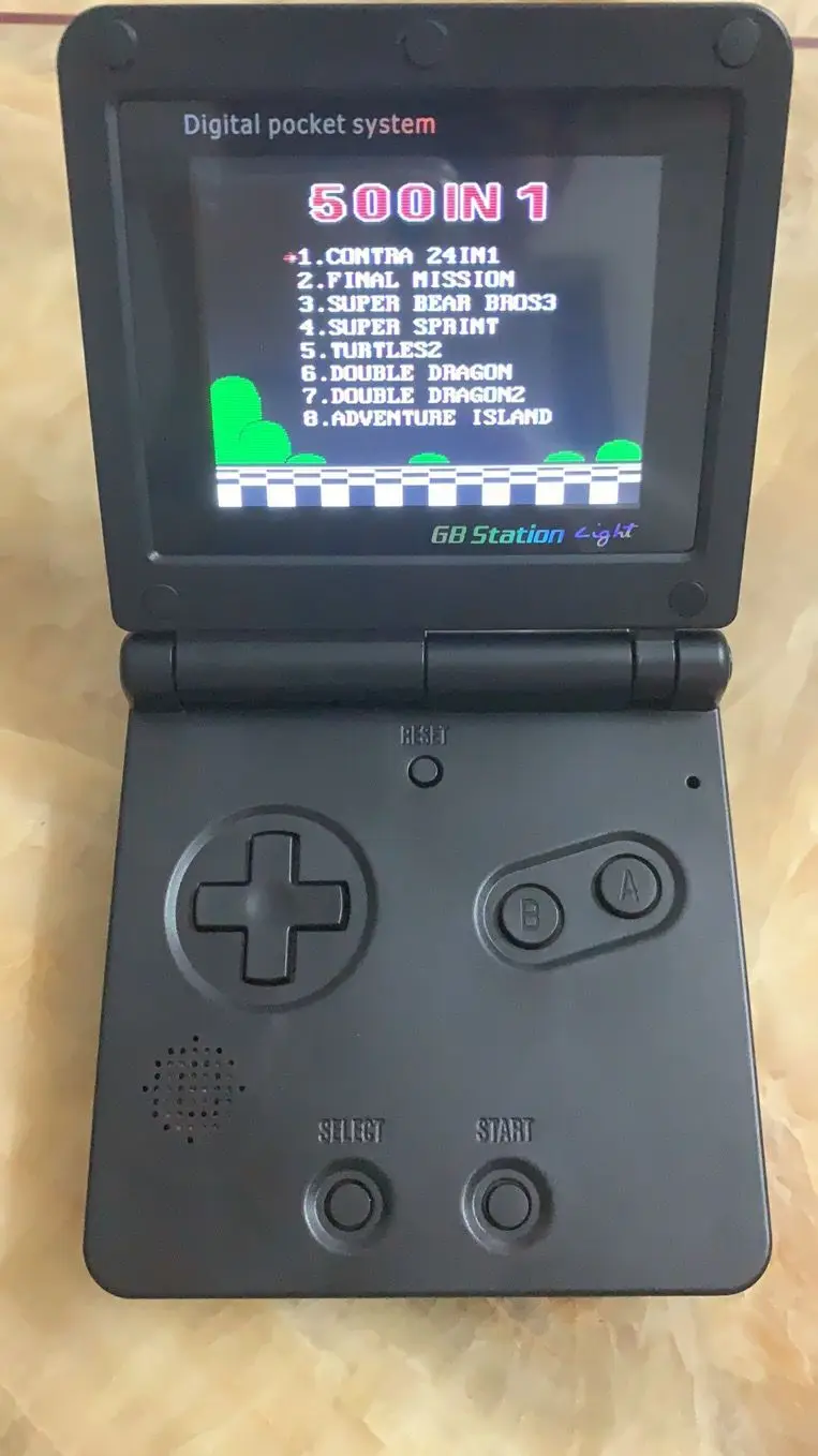 2 шт. GB станции светильник мальчик SP PVP Ручные игры 8 бит игровая консоль с Bulit в 500
