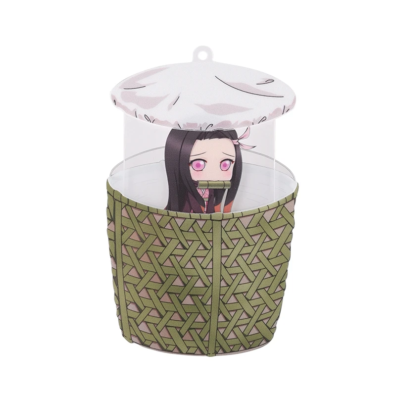 

Anime Demon Slayer Kimetsu no Yaiba Kamado Nezuko Cute Keychain Stand Figure Acrylic School Bag Itabag Pendant Keyrings Gift