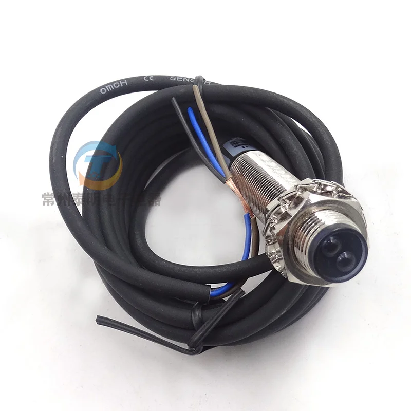 

OMCH 12mm photoelectric switch sensor DC 24 V three wire NPN NO HE3F1-DS8NA 12 V