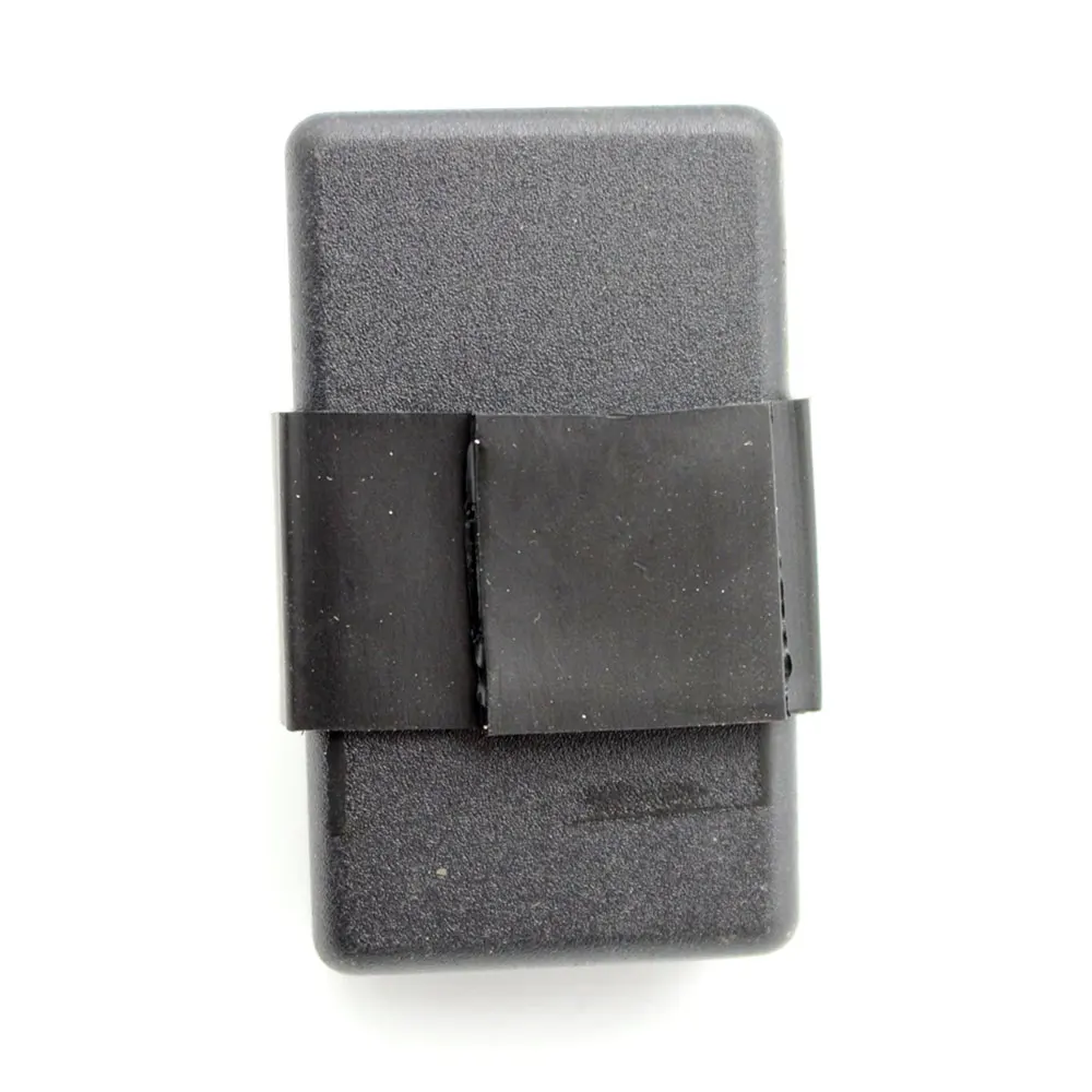 6 Терминал черного Пластик мотоцикл электронный воспламенитель зажигания для CG125