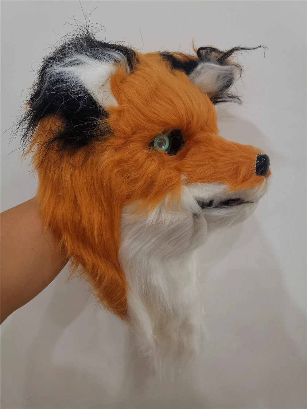 Маска волка на вечевечерние Хэллоуин плюшевый костюм из искусственного меха