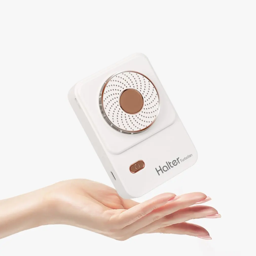

Folding Hanging Neck Fan Desktop Usb Mute Charging Mini Blower Student Travel Portable Lazy Hand-held Fan