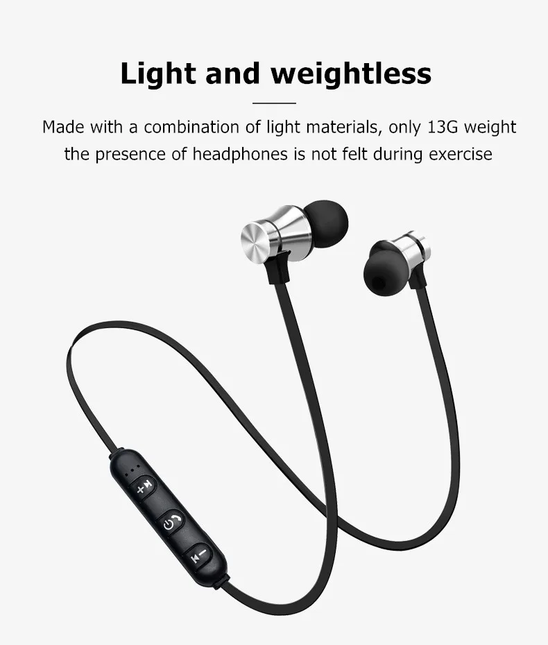 TWS магнитные беспроводные наушники, Bluetooth наушники, водонепроницаемые спортивные наушники, игровая гарнитура, наушники для Xiaomi iPhone