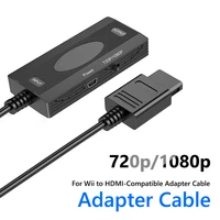 replacement for wii to hdmi compatible adapter cable game console hd tv 720p1080p connector gaming converter accessories