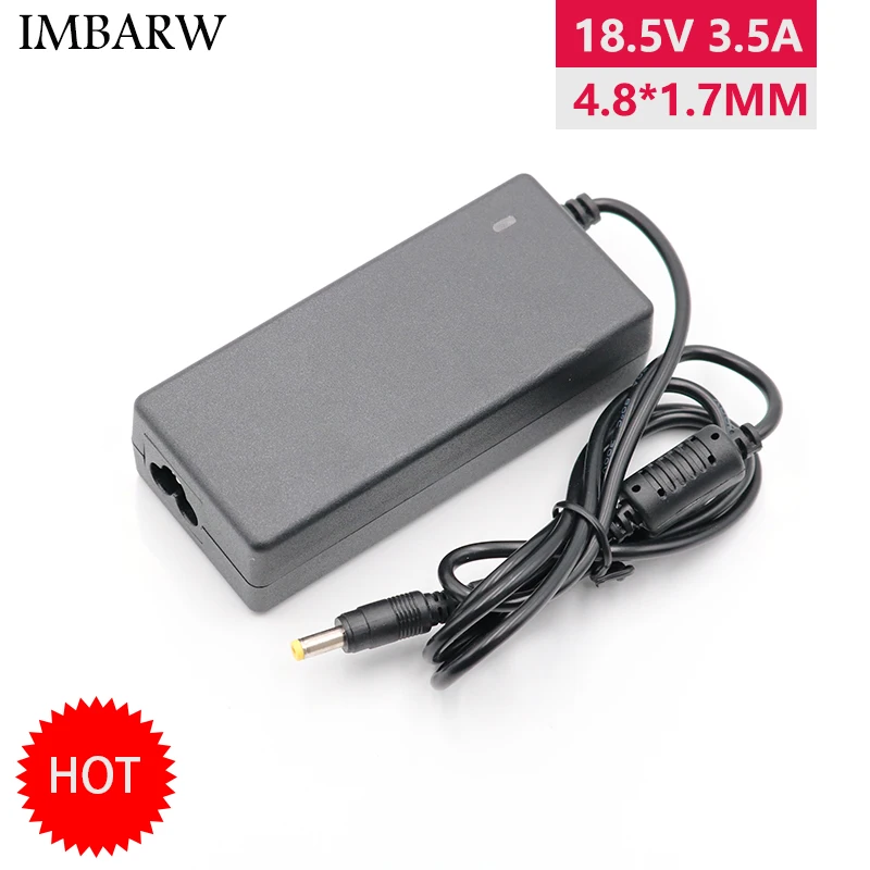 

4.8*1.7mm Jack 18.5V 3.5A 65W Power Supply AC Charger For HP Pavillion DV2000 DV4000 DV6000 Laptop Charger Adapter
