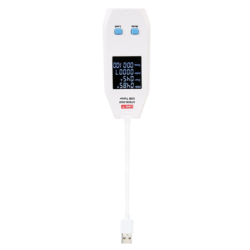 USB тестер UT658Load Type A Port выходного напряжения силовой емкости схемы эквивалентного
