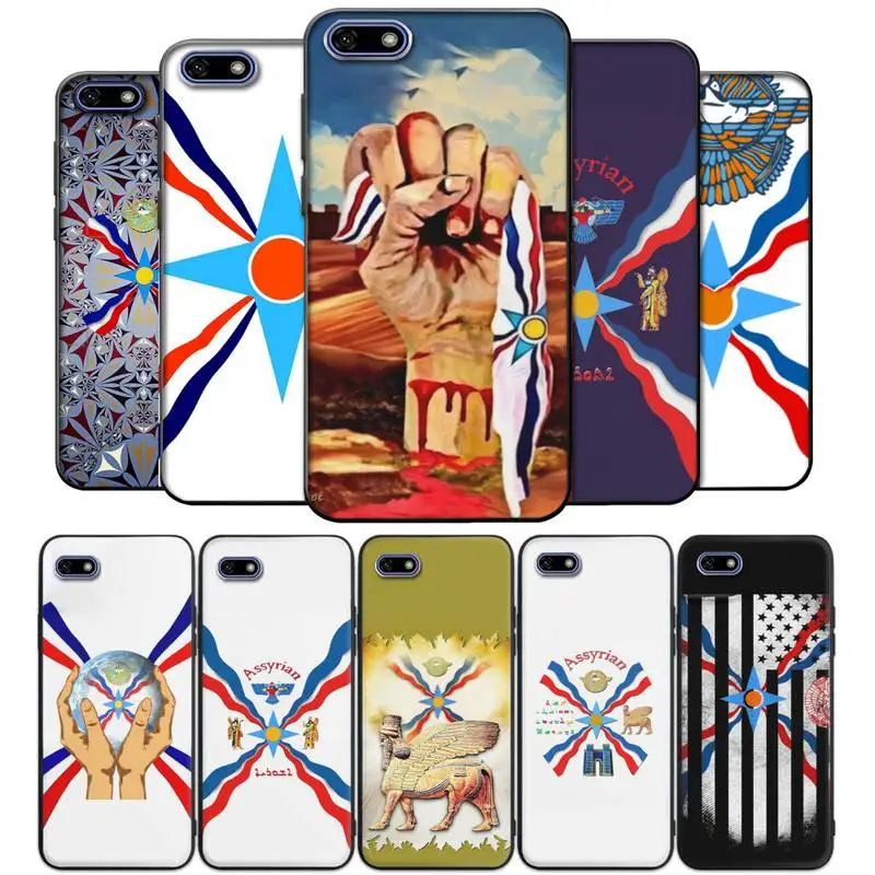 

Assyria Australia flag Assyrian Phone Case for honor 8A 10 10i 9 Lite 5A 7A 8x 9x Pro 20 7c 8c PLAY Cover coque