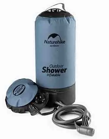 Gray NatureHike цена зазора Большая скидка 11L открытый портативный надувной кемпинг Душ давление душ воды сумка для купания - Цвет: Gray
