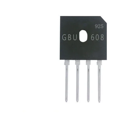 5 шт./лот GBU608 GBU 608 ZIP 4 6A 800 в диодный мост выпрямителя наличии|Реле| |