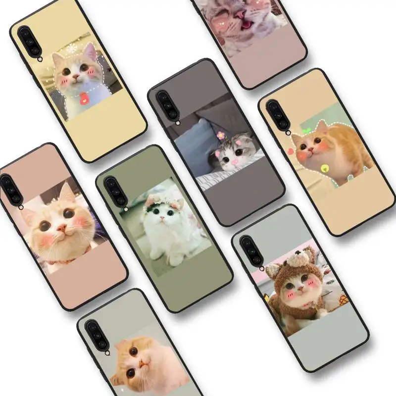 

Cute Cat Phone Case For Xiaomi mi9 mi8 F1 9SE 10 lite Pro Coque for note 2 MIX max 3