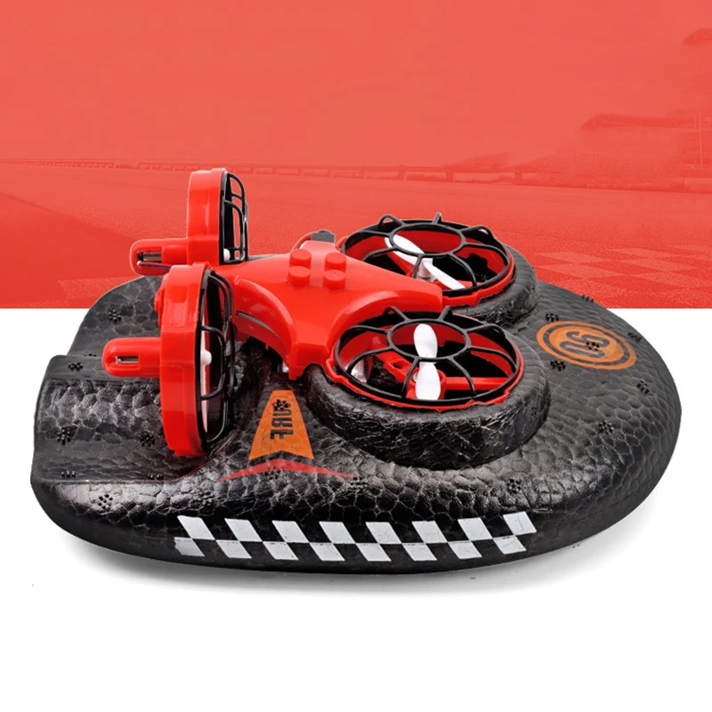 3 в 1 Летающий воздушный катер режим наземного вождения съемный Радиоуправляемый