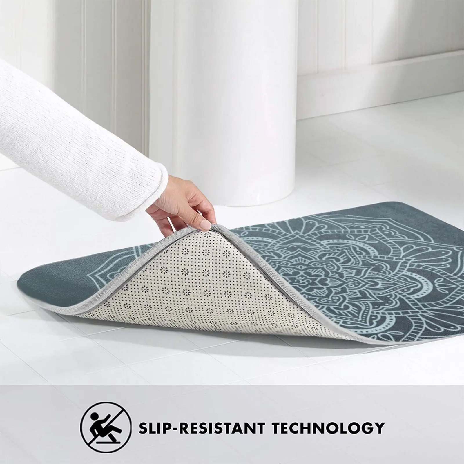 

Mandala 3 Carpet Mat Rug Cushion Soft Mandala Om Love