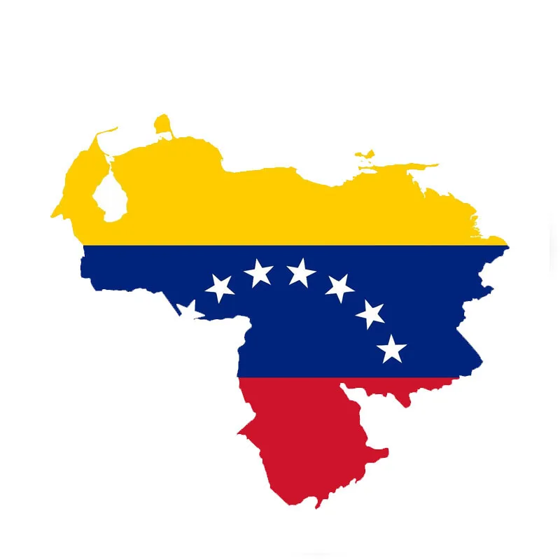 

Personalized Decals Venezuela Map Flag Car Sticker PVC Decal Auto Accessories