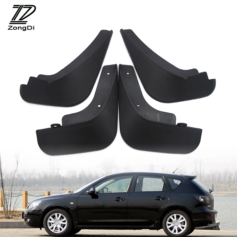 Передние и задние брызговики ZD для Mazda 3 (BK) хэтчбек M3 2004 2005 2006 2007 2008 аксессуары