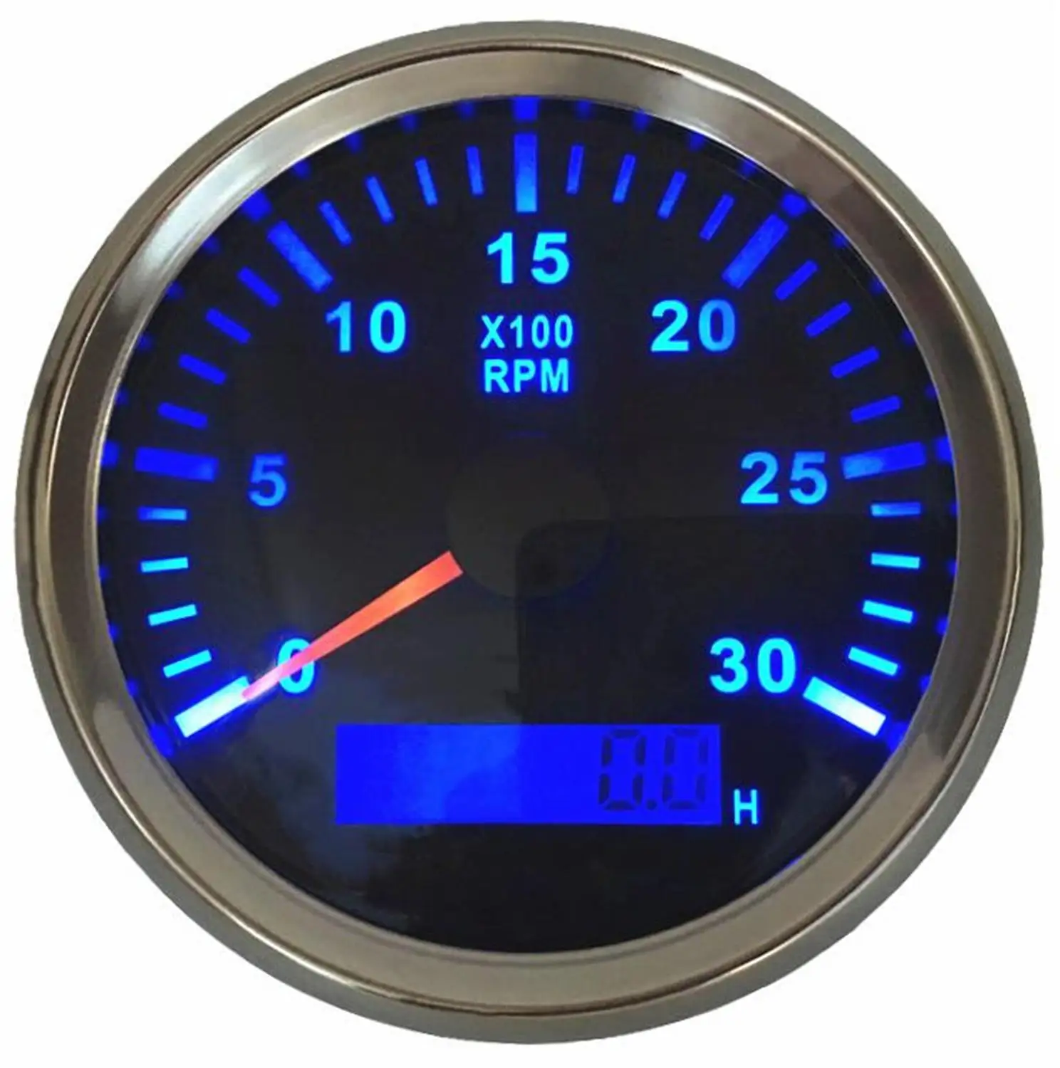 1 шт. Водонепроницаемый Тахометры 9-32 в пост настройки измерительные приборы 0-3000