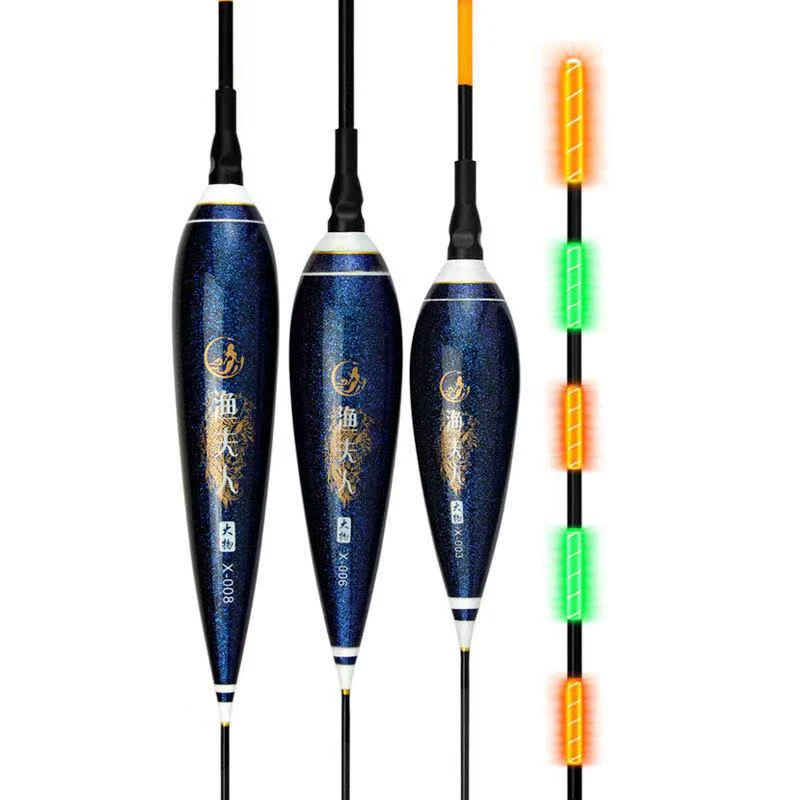 

1Pcs 2021 NEW Smart LED Fishing Float 6-24g Fish Bite Eye-catching Night Fishing Buoy Super buoyancy Fishing Shallow Water