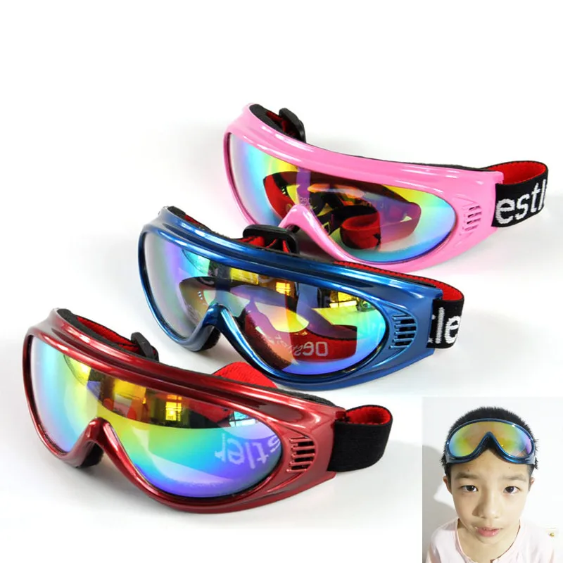 

Children's ski goggles snow 6 colors sunglasses windproof glasses outdoor