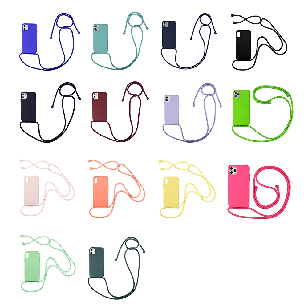 

Strap Cord Chain Phone Tape Necklace Lanyard Mobile For Carry to Hang For RedMi 9A 9C 9 8 T Pro Note10 Note10P