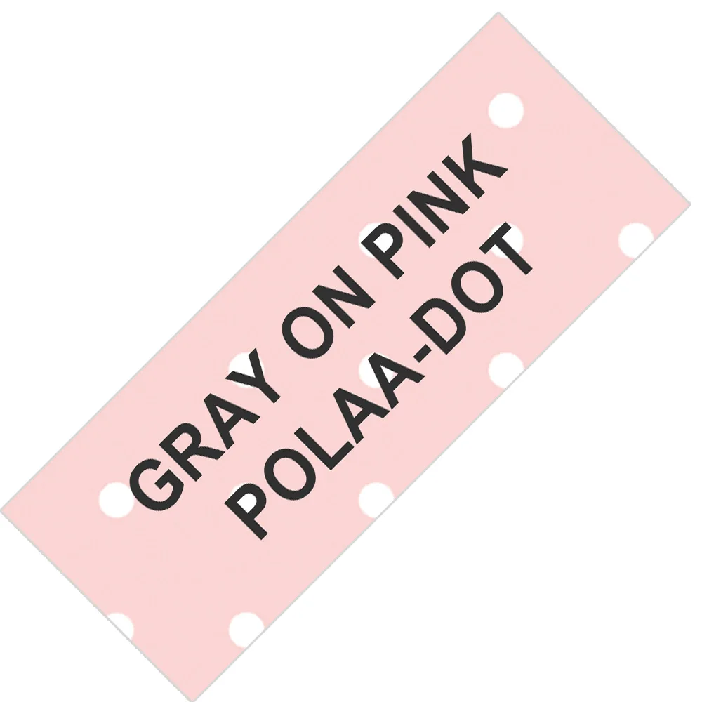 Gray on Pink 1 шт. Этикетка ленты SS12KW совместимый для EPSON LW-300 LW-400 LW-600P LW-700 LC-4WBN9 принтера "Mei Qing"(12 мм* 8 м черный на белом) этикетировщик - Цвет: Gray on Pink
