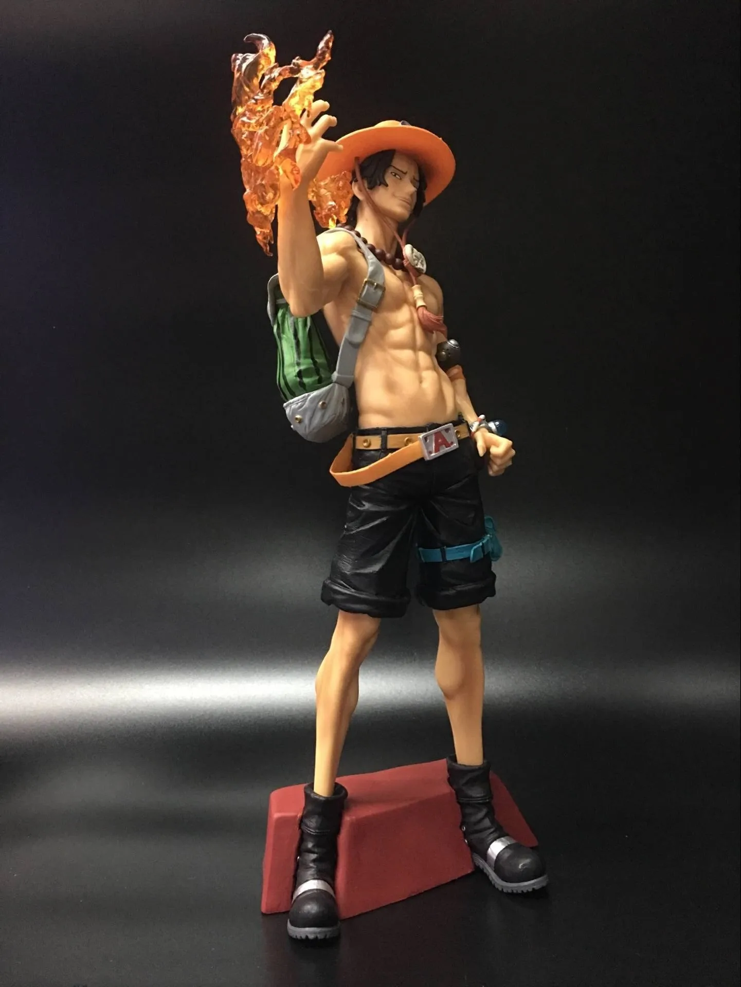 Аниме One Piece Super Master Stars piece MSP Fire Punch The Portgas D Ace Боевая версия. Экшн фигурка из ПВХ