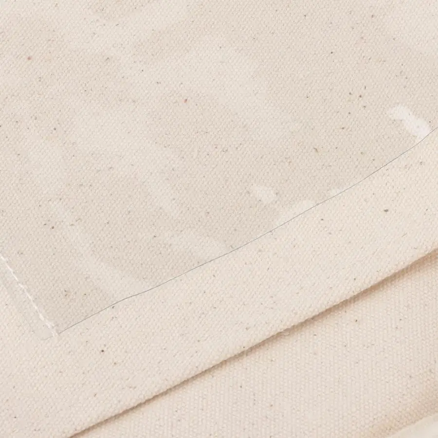 Многофункциональная сумка для кистей вместительный холщовый чехол бежевого