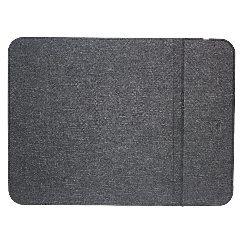 10W Wireless Charging Mouse Pad Fast Mat PU Computer Mousepad Multicolor Anti-Slip For Iphone PC Laptop 20J30 | Компьютеры и офис