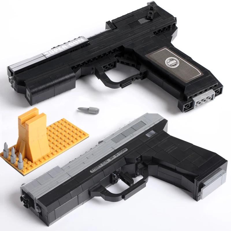 Снайперская винтовка SWAT AK47 набор строительных блоков Desert Eagle детская сборная