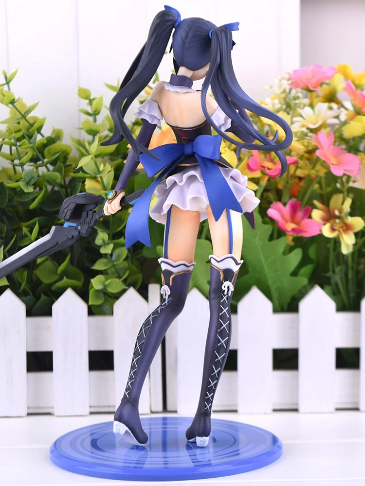 

Anime Hyperdimension Neptunia Noire PVC Action Figure Sexy Girl Black Heart Figure Anime Figure Model Toy Collection