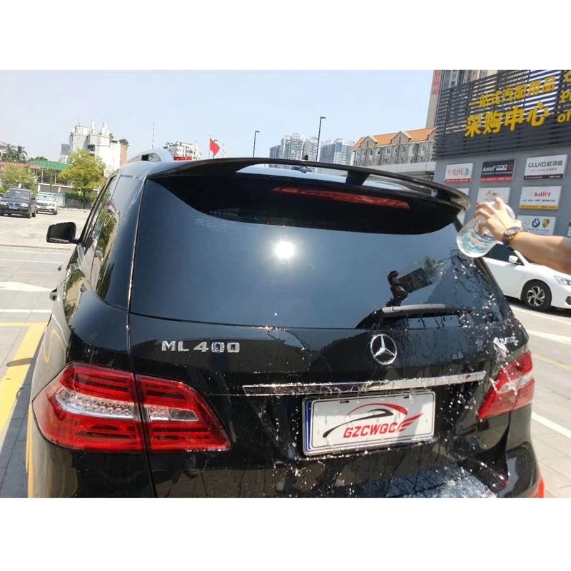 

2016-IN for Mercedes-Benz GLE grade ML-class W166 B style spoiler carbon fiber modified roof spoiler