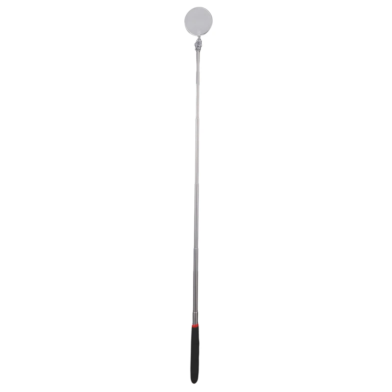 

1Pc Car Telescopic Detection Lens Inspection Round Mirror 360 Repair Tool