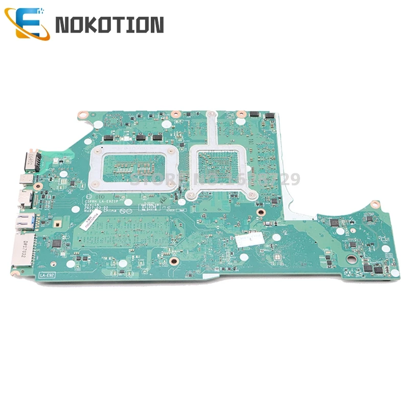 NOKOTION C5PRH LA-E921P MBDUMMY057 основная плата для acer Predator Helios 300 G3-571 SR32Q I7-7700HQ cpu GTX 1060 GPU DDR4
