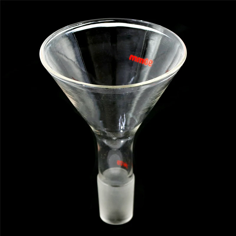 

1PCS 90mm,24/40,Glass Powder Funnel,100ml, Chemistry Laboratory Glassware ,Lab Glassware,Made From Borosilicate