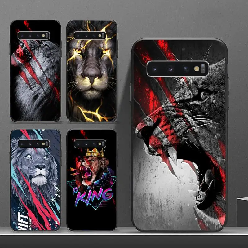 

tiger lion animal horror cartoon Phone Cases For Samsung A50 A51 A71 A20E A20S S10 S20 S21 S30 Plus ultra 5G M11 funda shell