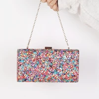 pink purse designer woman handbag luxury party clutch shell decoration crossbody bags designer multi color evening ladies bag