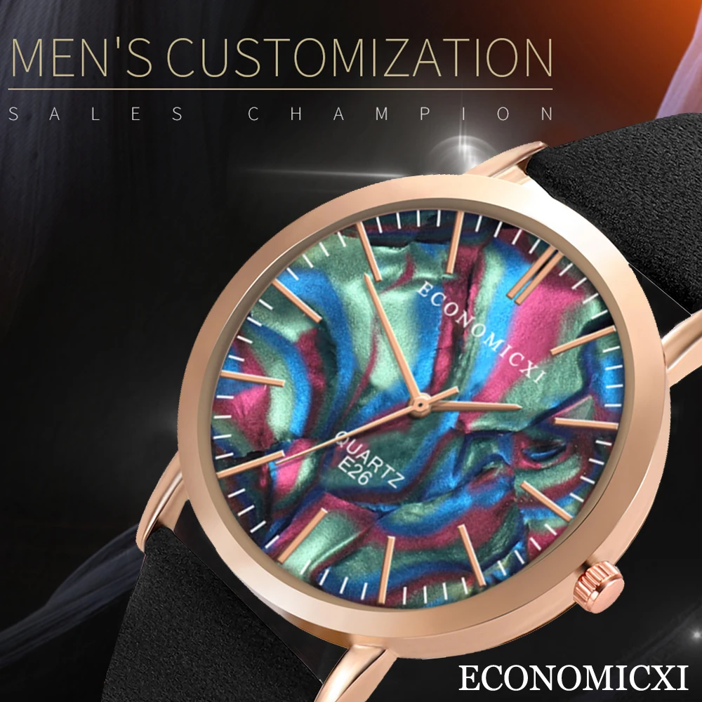 Часы женские кварцевые с кожаным ремешком брендовые Роскошные модные наручные