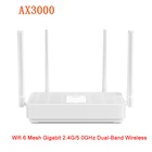 Маршрутизатор Xiaomi Redmi AX3000, Wi-Fi, 6 ячеек, гигабитный, 2,45,0 ГГц, двухдиапазонный, беспроводной маршрутизатор, ретранслятор Wi-Fi, сетка памяти 256 Мб, домашний усилитель