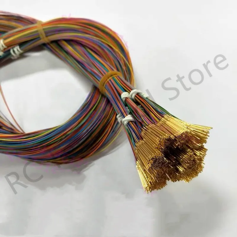 8/40/80/200 шт. пружинные штепсели для зонда с проводом 30AWG R038-1W 7 тестовая игольчатая