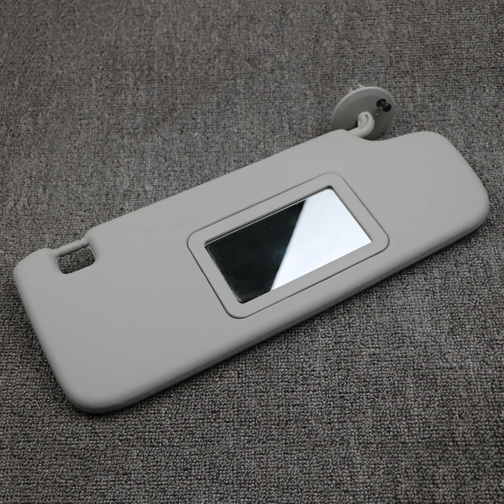 Левый Правый Серый передний солнцезащитный козырек с зеркалом для макияжа Chevy Aveo