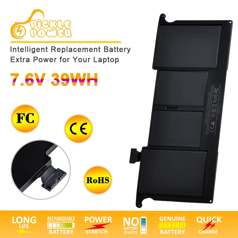 A1406 A1495 Аккумулятор для ноутбука MacBook Air 11 ''A1465 A1370 (Mid 2011 2012 2013 ранняя 2014 2015