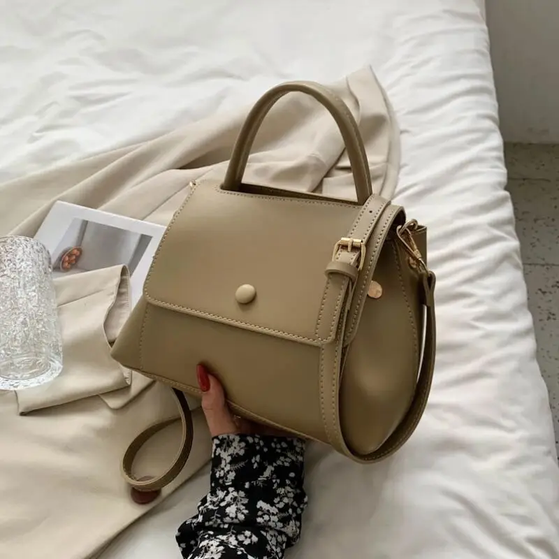 

New style shoulder bag casual messenger bag lady handbag solid color women bag daily shopping bag female bags