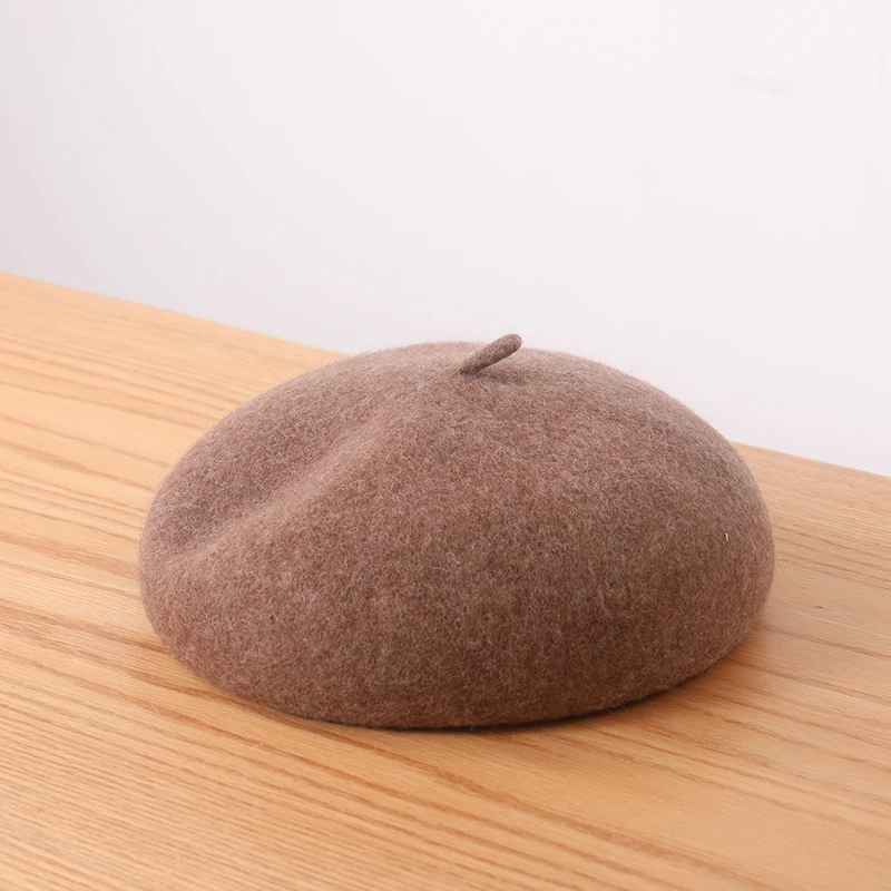 

Женский шерстяной ретро-берет zq, универсальный модный художественный ретро-берет в японском стиле для осени и зимы