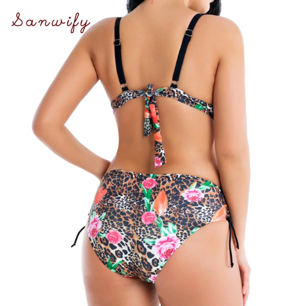 

Plus Size Bikini 2020 New Swimsuit Large Size Swimwear Push Up Bathing Suit Swimming Suit For Women 8xl 6xl