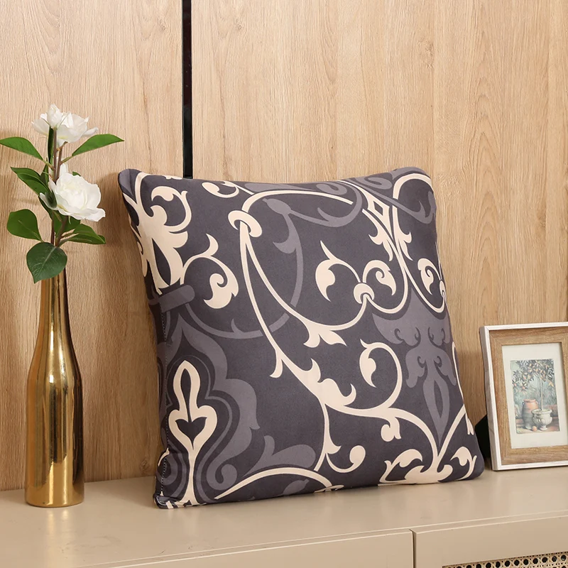 

45x45cm Printing Polyester Antifouling Removable Pillow Case Cushion Cover Home Decoration Accessories Cojines Decorativos