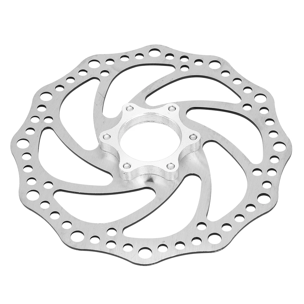 

Brake Rotor Mountain Bike 160mm Threaded Hubs Brake Disc Rotor Flange Adapter with 6 Bolts